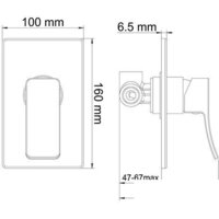 Смеситель Wasserkraft Aller 10651 (белый/хром) - Превью изображения №3 — Интернет-магазин Time-Shop