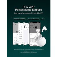 Наушники QCY MeloBuds T18 (белый) - Превью изображения №6 — Интернет-магазин Time-Shop