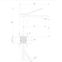 Смеситель Lauter Allure 21C618С - Превью изображения №2 — Интернет-магазин Time-Shop