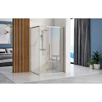 Душевой уголок Rea Solar 120x90 (золото/прозрачное стекло) - Превью изображения №6 — Интернет-магазин Time-Shop