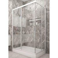 Душевой уголок Метакам Universal Pro 120x80 KKS_014547 (прозрачное стекло) - Превью изображения №2 — Интернет-магазин Time-Shop