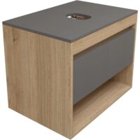 Teymi Тумба под умывальник Ritta 65 T60524 (дуб эврика/графит матовый)