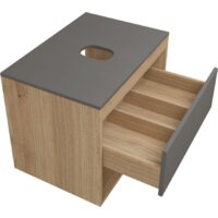  Teymi Тумба под умывальник Ritta 65 T60524 (дуб эврика/графит матовый) - Превью изображения №2 — Интернет-магазин Time-Shop