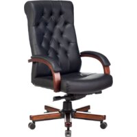 Бюрократ T-9928WALNUT (черный)