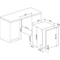 Встраиваемая посудомоечная машина Smeg ST323PT - Превью изображения №2 — Интернет-магазин Time-Shop