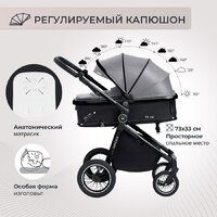 Универсальная коляска Sweet Baby Ranger 2в1 (Grey) - Превью изображения №4 — Интернет-магазин Time-Shop