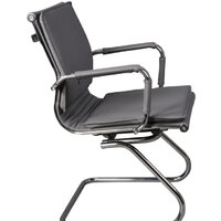 Офисный стул Бюрократ CH-993-LOW-V/grey (серый) - Превью изображения №3 — Интернет-магазин Time-Shop