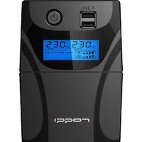 Источник бесперебойного питания IPPON Back Power Pro II 800 - Превью изображения №3 — Интернет-магазин Time-Shop