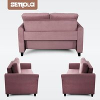 Диван Sempla Джерси 3 - 1200 (альба роза) - Превью изображения №6 — Интернет-магазин Time-Shop