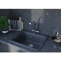 Кухонная мойка Paulmark Kante 60 PM106052-DG - Превью изображения №3 — Интернет-магазин Time-Shop