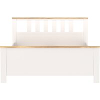 Кровать Mio Tesoro Сага 160х200 / 2.08.04.070.14 (белый/ясень) - Превью изображения №2 — Интернет-магазин Time-Shop