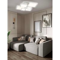 Припотолочная люстра Aitin Pro N9304/6 (белый) - Превью изображения №5 — Интернет-магазин Time-Shop