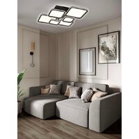 Припотолочная люстра Aitin Pro N9304/6 (белый) - Превью изображения №6 — Интернет-магазин Time-Shop