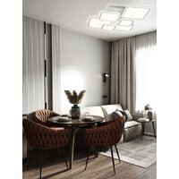 Припотолочная люстра Aitin Pro N9304/6 (белый) - Превью изображения №7 — Интернет-магазин Time-Shop