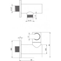 Душевая система  Deante Arnika BXYZNQAM - Превью изображения №6 — Интернет-магазин Time-Shop