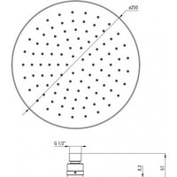 Душевая система  Deante Arnika BXYZNQAM - Превью изображения №3 — Интернет-магазин Time-Shop