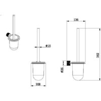 Ершик для унитаза Allen Brau Priority 4.0 6.31С09-31 327945 - Превью изображения №2 — Интернет-магазин Time-Shop