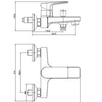 Смеситель Cersanit Vero A63061 - Превью изображения №8 — Интернет-магазин Time-Shop