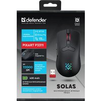 Игровая мышь Defender Solas GM-142 (черный) - Превью изображения №7 — Интернет-магазин Time-Shop