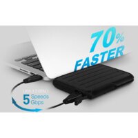 Внешний накопитель Silicon-Power Armor A66 4TB SP040TBPHD66LS3K - Превью изображения №6 — Интернет-магазин Time-Shop