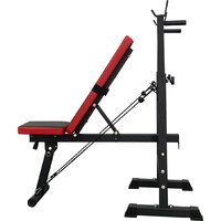 Силовая скамья Calviano 1008 (красный/черный) - Превью изображения №4 — Интернет-магазин Time-Shop