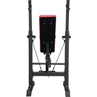 Силовая скамья Calviano 1008 (красный/черный) - Превью изображения №6 — Интернет-магазин Time-Shop