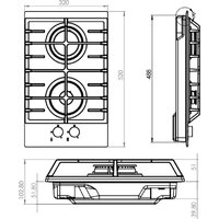 Варочная панель Konigin Flash 302 BKG - Превью изображения №10 — Интернет-магазин Time-Shop