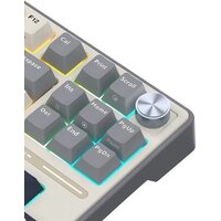 Клавиатура Royal Kludge R87 Pro Half Grey (RK Brown) - Превью изображения №7 — Интернет-магазин Time-Shop