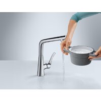Смеситель Hansgrohe Metris Select 14883000 - Превью изображения №3 — Интернет-магазин Time-Shop