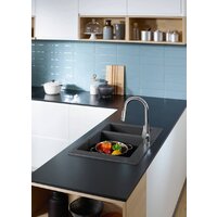 Смеситель Hansgrohe Talis M51 73850800 (стальной) - Превью изображения №2 — Интернет-магазин Time-Shop