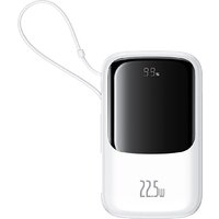 Baseus Qpow Pro+ Digital Display Fast Charge 22.5W 10000mAh (белый)