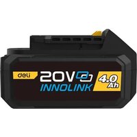 Аккумулятор с зарядным устройством Deli EDL-CM20A4E (20В/2x4 Ah + 20В) - Превью изображения №3 — Интернет-магазин Time-Shop