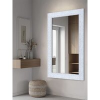 Зеркало Декарт Настенное в раме 8Л1319 (белый перламутр) - Превью изображения №2 — Интернет-магазин Time-Shop