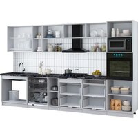 Готовая кухня Интерлиния Мила Gloss 3.5-ПМ1-2 (бордовый глянец/бордовый глянец/кастилло темный) - Превью изображения №4 — Интернет-магазин Time-Shop