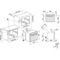 Электрический духовой шкаф Smeg SF64M3S1PZB - Превью изображения №2 — Интернет-магазин Time-Shop