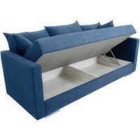 Диван Krones Эллада мод.2 (велюр, темно-синий) - Превью изображения №2 — Интернет-магазин Time-Shop