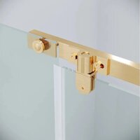 Душевая стенка Grossman Pragma 90x195 200.K33.03.90.32.00 (золото сатин,стекло прозрачное) - Превью изображения №10 — Интернет-магазин Time-Shop