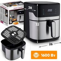 Аэрогриль (аэрофритюрница) ProfiCook PC-FR 1294 H - Превью изображения №5 — Интернет-магазин Time-Shop