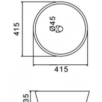 Умывальник Gappo GT105-8 - Превью изображения №2 — Интернет-магазин Time-Shop
