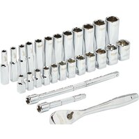 Набор трещотка с головками Milwaukee 4932464943 (28 предметов) - Превью изображения №3 — Интернет-магазин Time-Shop