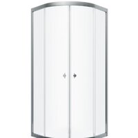 Triton Альфа Хром А1 100х100 без поддона (прозрачное стекло)