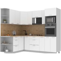 Интерлиния Мила Лайт 1.68x2.4 левая (белый платинум/белый платинум/дуб бунратти)