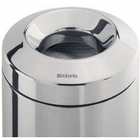 Корзина для бумаг Brabantia Waste Paper Bin 30 л (стальной полированный) - Превью изображения №4 — Интернет-магазин Time-Shop