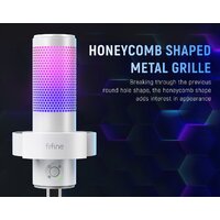 Проводной микрофон FIFINE A9 (белый) - Превью изображения №8 — Интернет-магазин Time-Shop