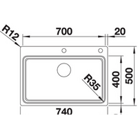 Кухонная мойка Blanco Etagon 700-IF/A (зеркальная полировка) 524274 - Превью изображения №5 — Интернет-магазин Time-Shop
