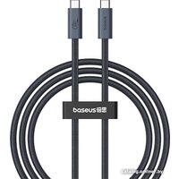 Baseus Flash Series 2 USB4 Full Featured Data Cable 240W USB Type-C - USB Type-C (1 м, черный)