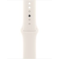 Умные часы Apple Watch SE 3 40 мм (алюминиевый корпус, звездный свет/звездный свет, спортивный силиконовый ремешок M/L) - Превью изображения №3 — Интернет-магазин Time-Shop