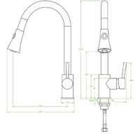 Смеситель Laveo Daru BLD 069D - Превью изображения №2 — Интернет-магазин Time-Shop