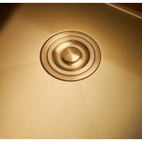 Кухонная мойка Milacio Denia 44 Steel MC.77438 (золотой) - Превью изображения №6 — Интернет-магазин Time-Shop