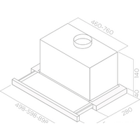 Кухонная вытяжка Elica Elite 14 Lux GRVT/A/90 (PRF0098879) - Превью изображения №4 — Интернет-магазин Time-Shop